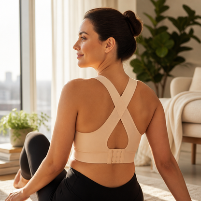Soutien-gorge posture croisé
