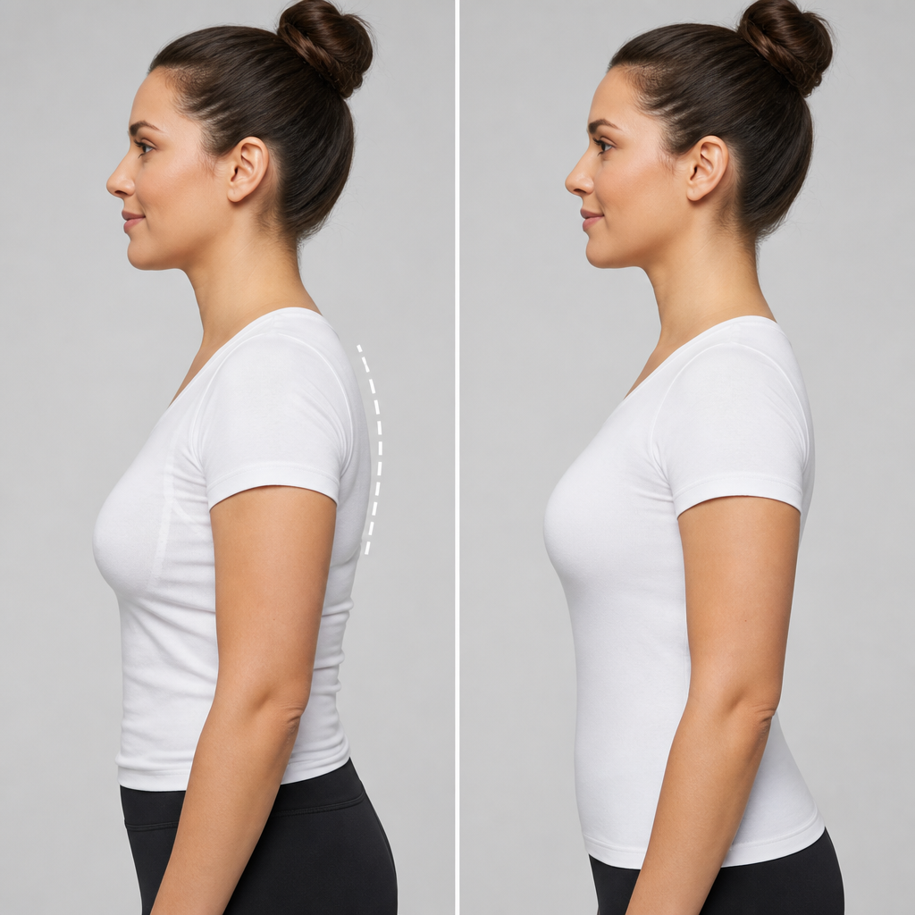 Soutien-gorge posture croisé